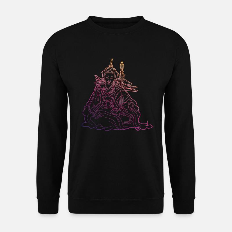 Buddha Yoga Mantra Buddhist Tao Zen Geschenk - Unisex Pullover - Schwarz