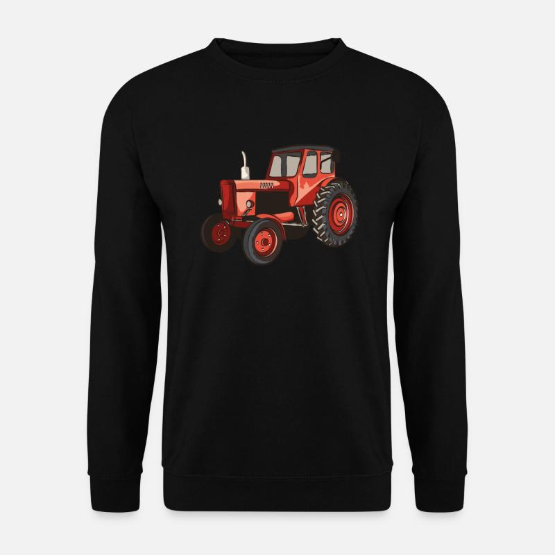 Farmer tractor trecker acres DDR LPG gift - Unisex Sweatshirt - black