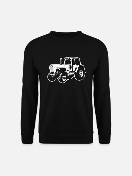 Fortschritt Traktor Trecker Landwirt Geschenk lpg - Unisex Pullover - Schwarz