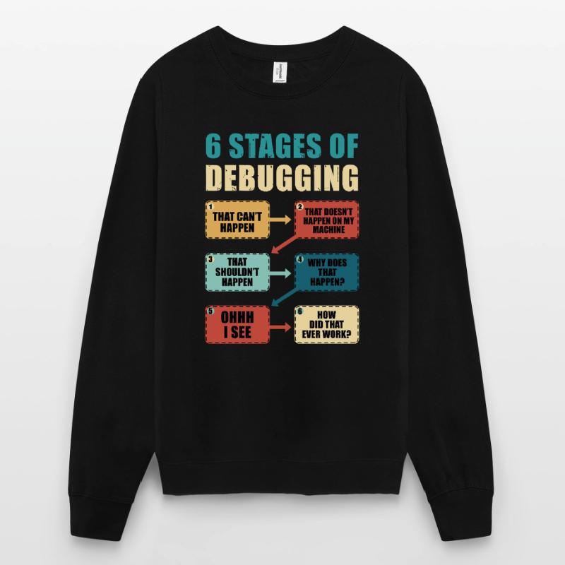 Programmieren Debugging Lustiges Programmierergeschenk Unisex Pullover