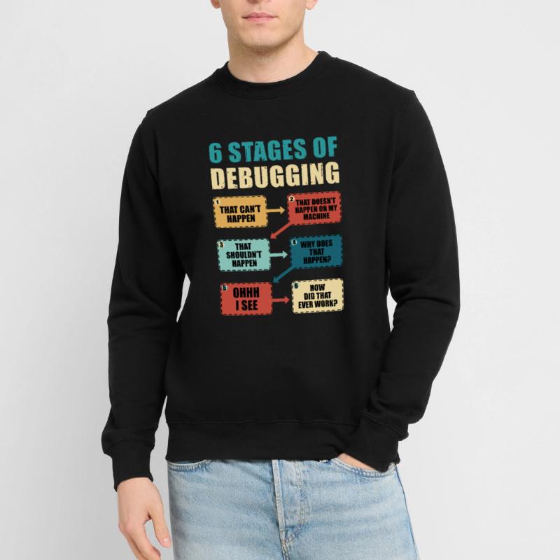 Programmieren Debugging Lustiges Programmierergeschenk Unisex Pullover