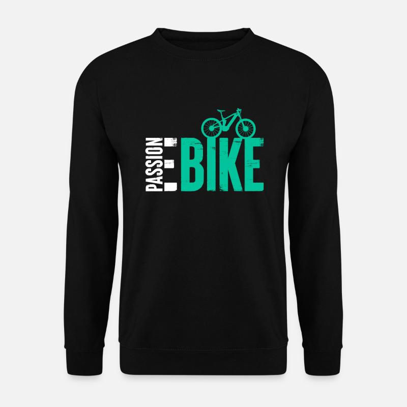 Leidenschaft Ebike E-Bike Enthusiast - Unisex Pullover - Schwarz