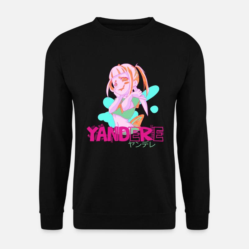 yandere - Unisex Pullover - Schwarz