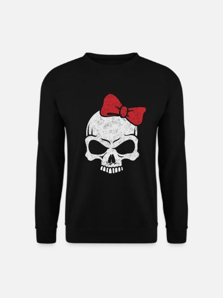 fille de heavy metal - Sweat-shirt Unisexe - noir