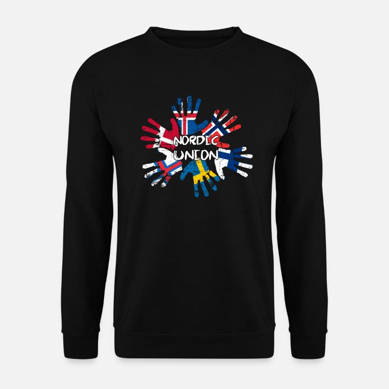 Nordic Union - Unisex Sweatshirt - black