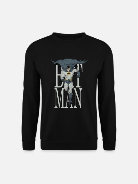 Batman Rennt Durch Die Nacht - Unisex Pullover - Schwarz