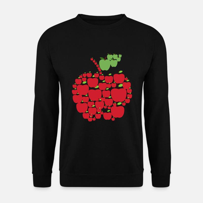 Apples - Unisex Sweatshirt - black