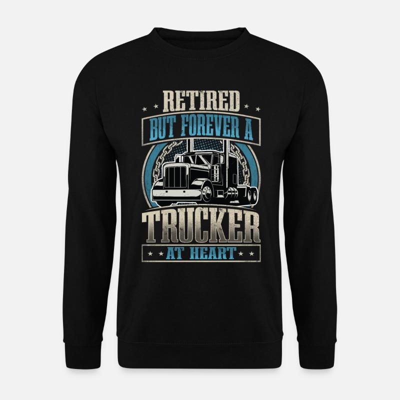 Truck Driver - Unisex Sweatshirt - black