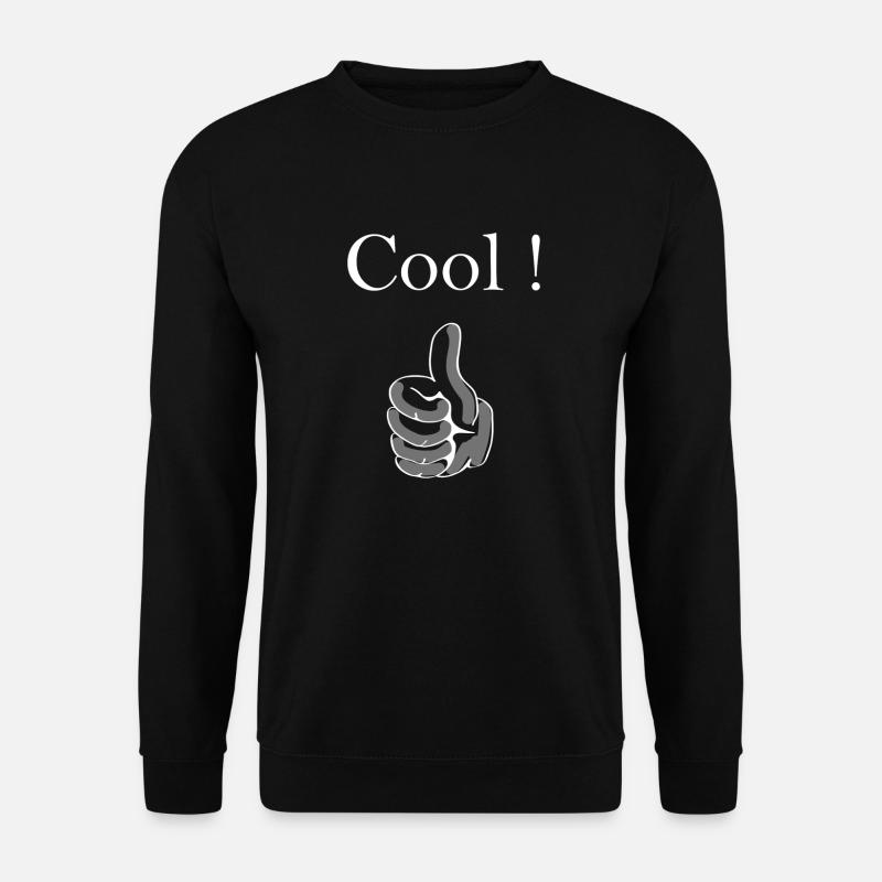 Cool Daumen Hoch ! - Unisex Pullover - Schwarz