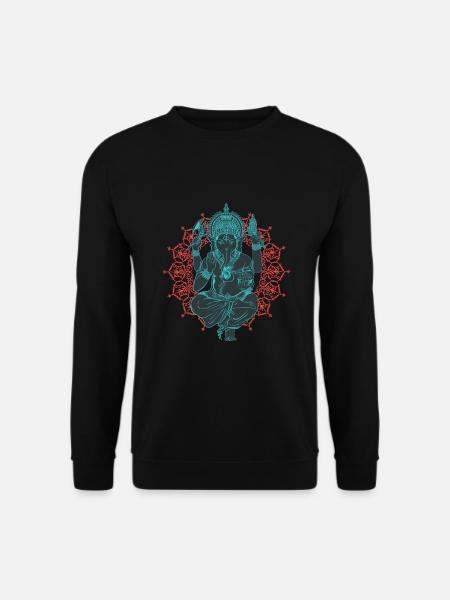 Ganesha - LIMITED BLUE EDITION - Unisex Sweatshirt - black