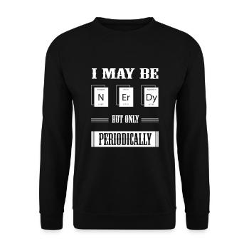 Je suis un geek - Sweat-shirt Unisexe - noir - Devant - Alina (178cm) & Michal (187cm)