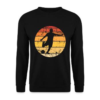 Footballeurs - Sweat-shirt Unisexe - noir - Devant - Alina (178cm) & Michal (187cm)