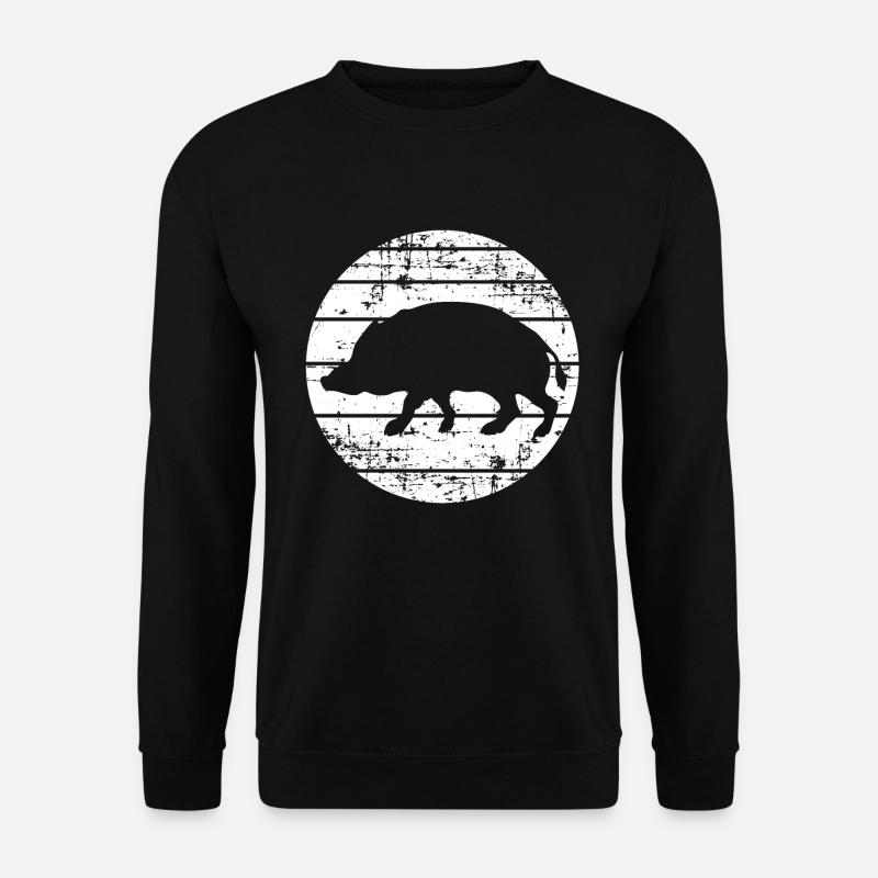 Wildschwein - Unisex Pullover - Schwarz