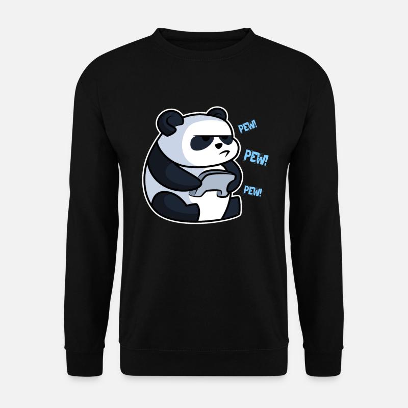 Gaming Panda - Unisex Sweatshirt - black