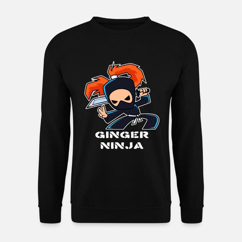 Ginger Ninja - Unisex Sweatshirt - black