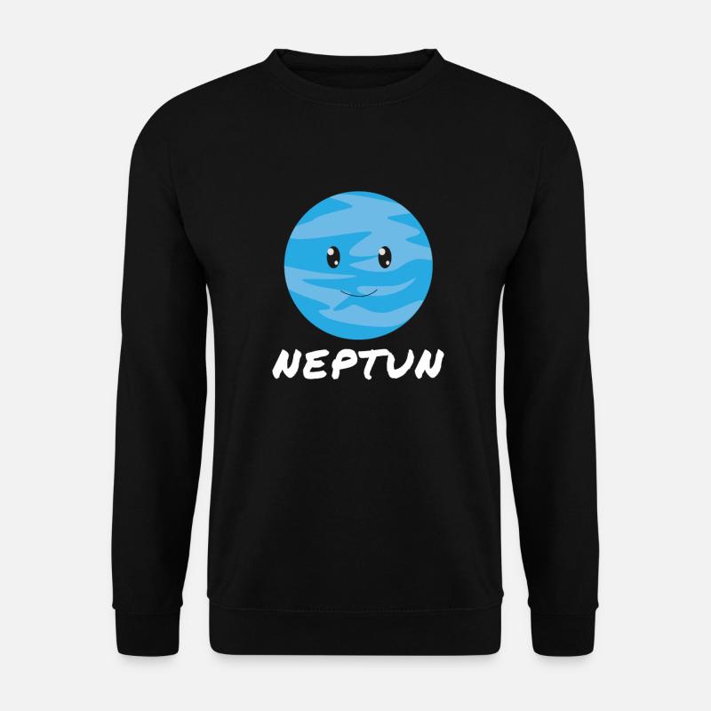 Neptun - Unisex Pullover - Schwarz