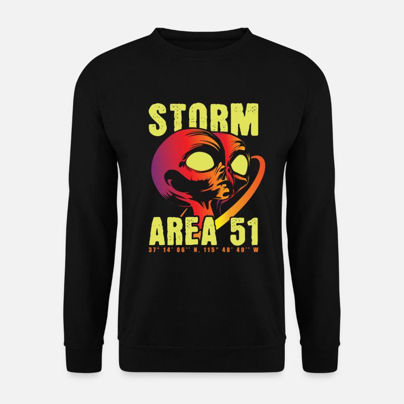 Storm Area 51 - Unisex Sweatshirt - black