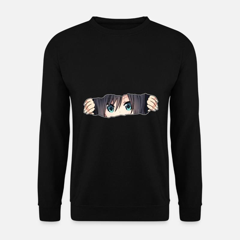 Anime Waifu - Unisex Pullover - Schwarz