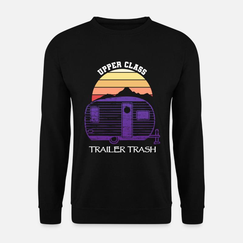 Trailer Trash - Unisex Sweatshirt - black