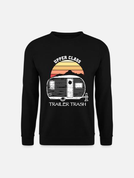Trailer Trash USA - Sweat-shirt Unisexe - noir