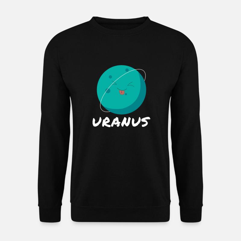 Uranus - Unisex Pullover - Schwarz
