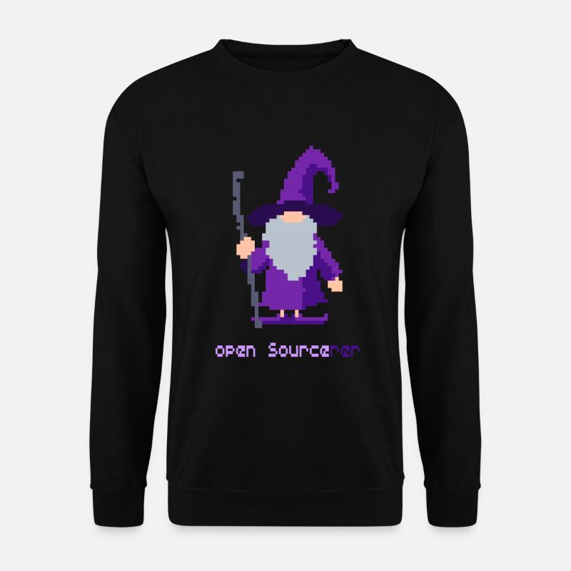 Open Source - Unisex Pullover - Schwarz