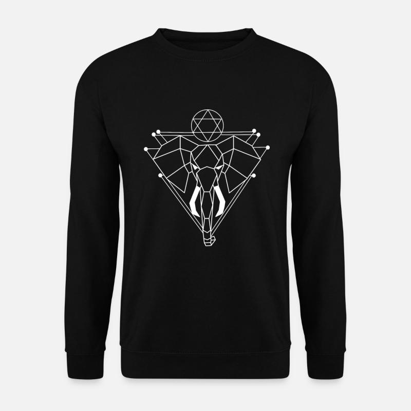 elephant - Unisex Sweatshirt - black