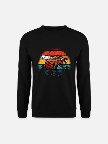 Biene - Unisex Pullover - Schwarz