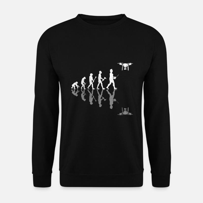 Drone Evolution - Sweat-shirt Unisexe - noir
