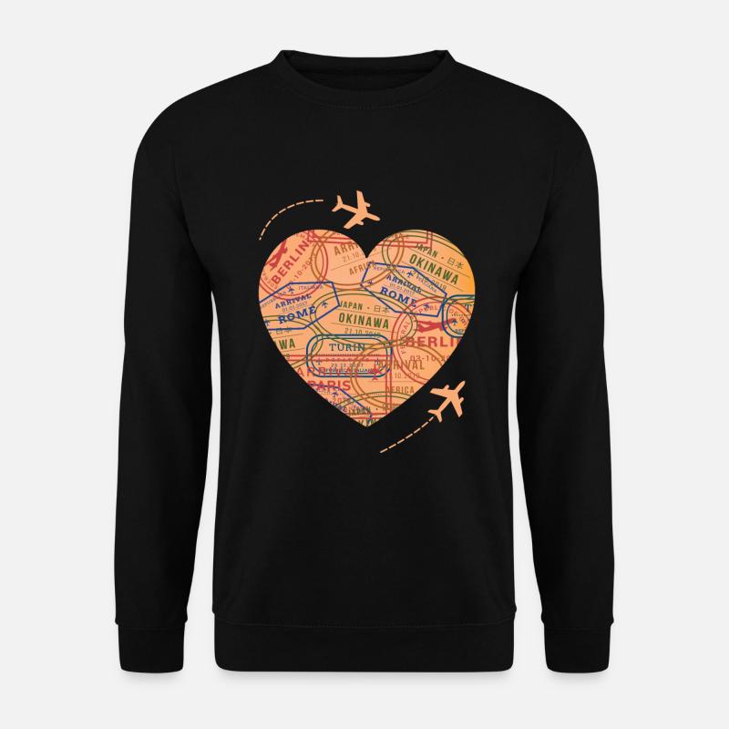 Reisender - Unisex Pullover - Schwarz