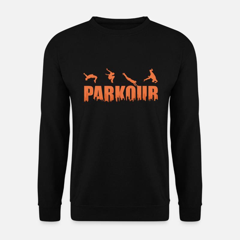 Parkour - Unisex Pullover - Schwarz