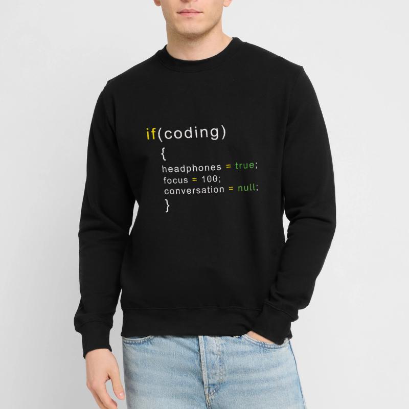 Coder coding Unisex Sweatshirt