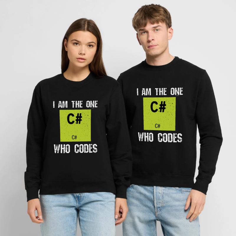 C# Coden Programmieren Unisex Pullover