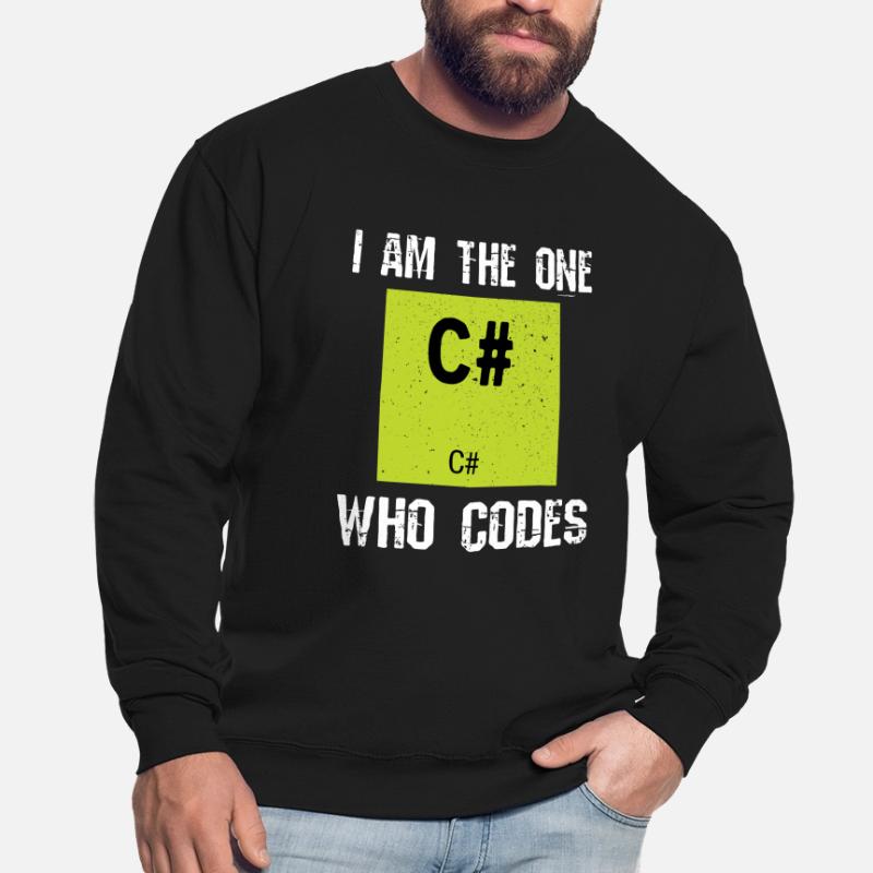 Programmation des codes C # Sweat-shirt Unisexe
