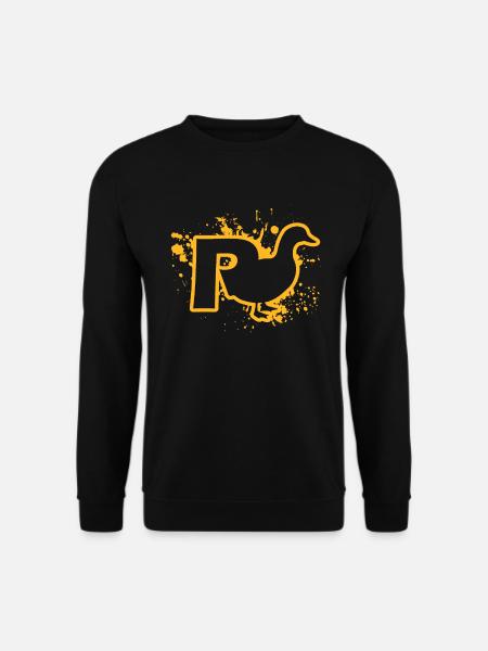 Rente Ente - Unisex Pullover - Schwarz