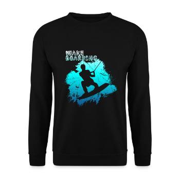 wakeboard - Sweat-shirt Unisexe - noir - Devant - Alina (178cm) & Michal (187cm)