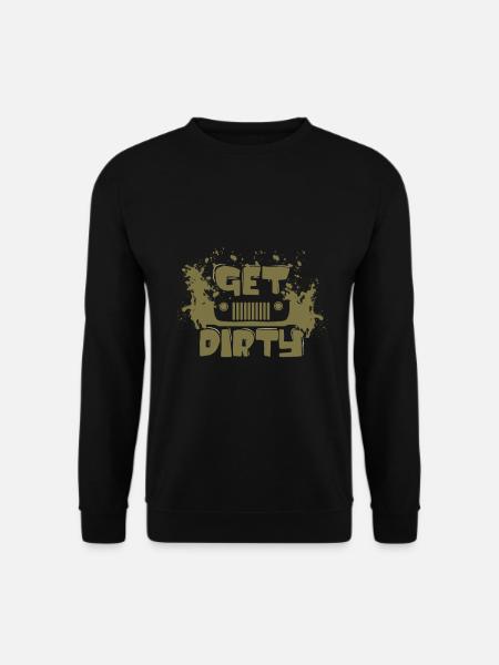 4x4 terrain - Sweat-shirt Unisexe - noir