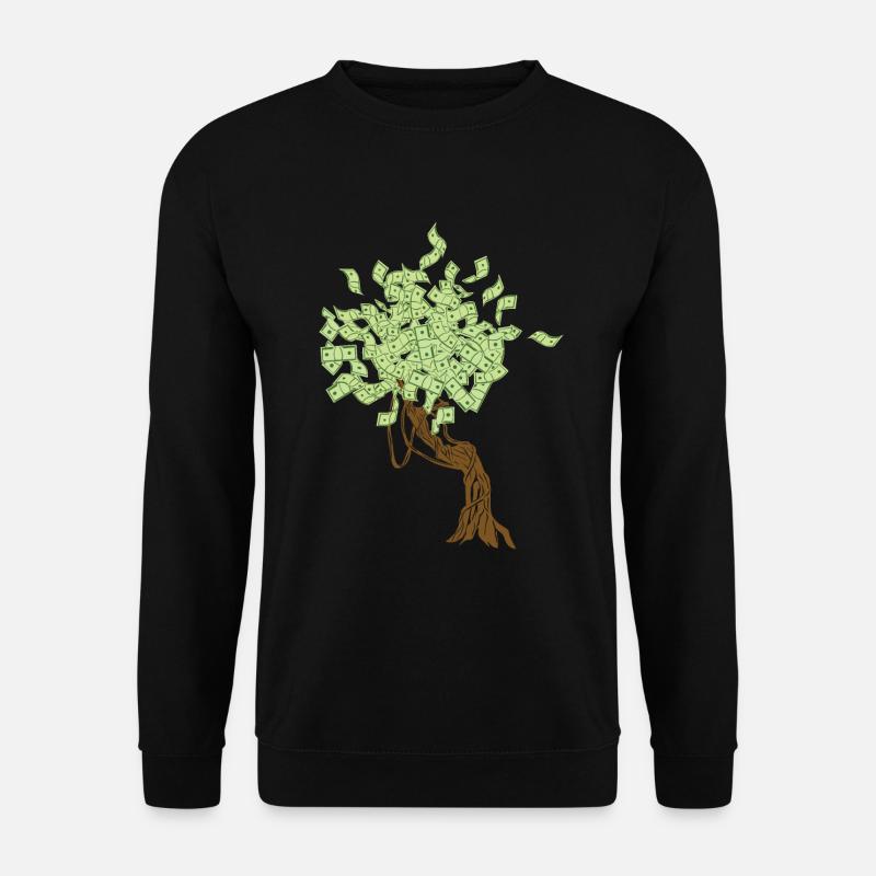arbre d'argent - Sweat-shirt Unisexe - noir