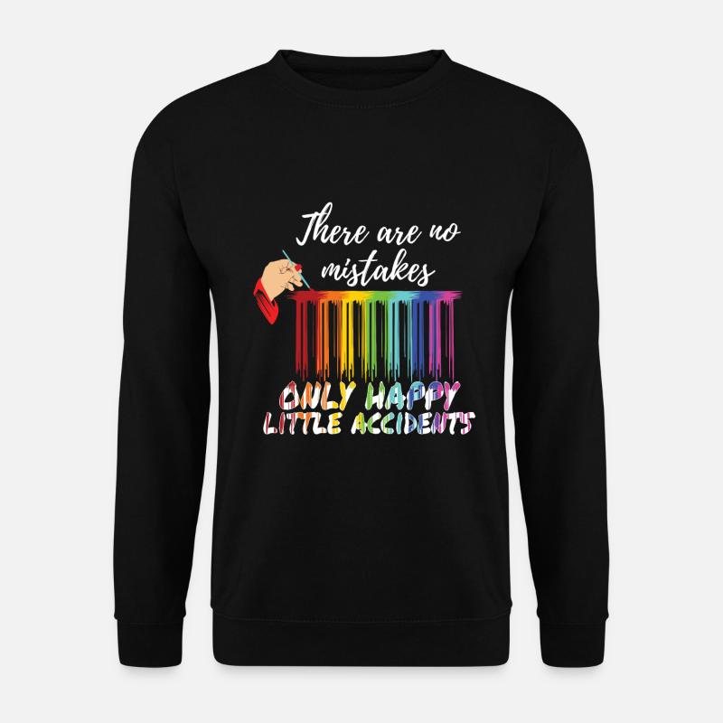 Malerei Lustig - Unisex Pullover - Schwarz