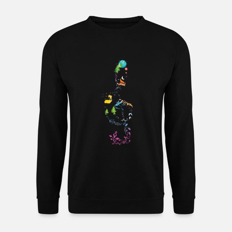 Musik Der Natur - Unisex Pullover - Schwarz