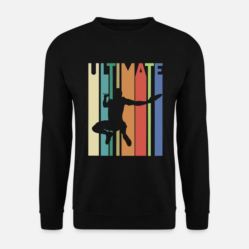 Ultimate Frisbee - Unisex Pullover - Schwarz