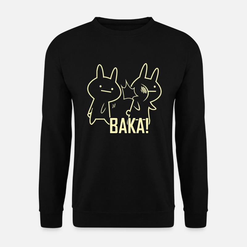 Funny rabbit baka - Unisex Sweatshirt - black