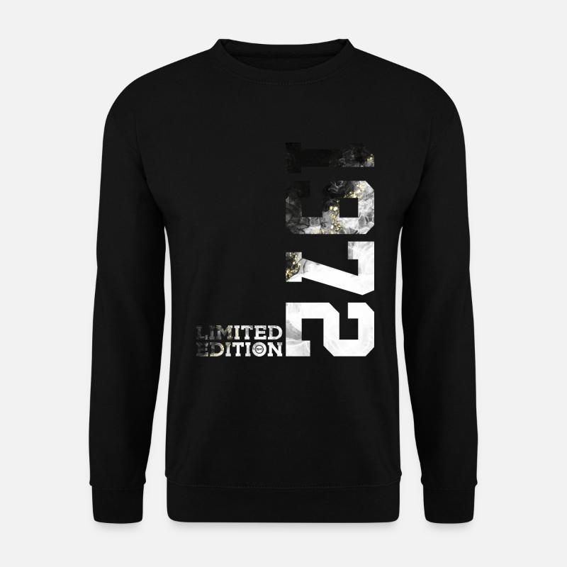 54. GEBURTSTAG LIMITED EDITION 1972 - Unisex Pullover - Schwarz