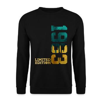 43RD BIRTHDAY LIMITED EDITION 1983 - Unisex Sweatshirt - black - Front - Alina (178cm) & Michal (187cm)