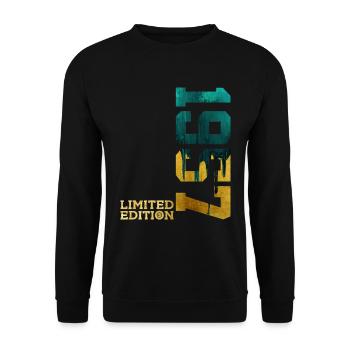 69E ANNIVERSAIRE ÉDITION LIMITÉE 1957 - Sweat-shirt Unisexe - noir - Devant - Alina (178cm) & Michal (187cm)