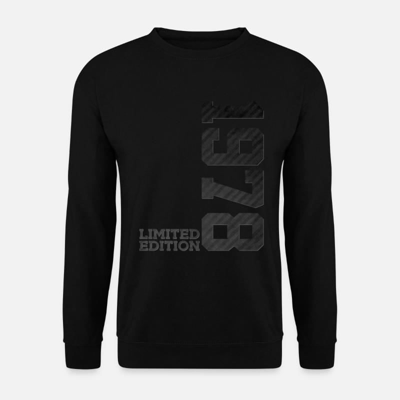 48TH BIRTHDAY LIMITED EDITION 1978 - Unisex Sweatshirt - black