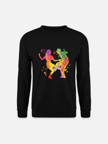 Danse Swing 60s Boogie Woogie - Sweat-shirt Unisexe - noir