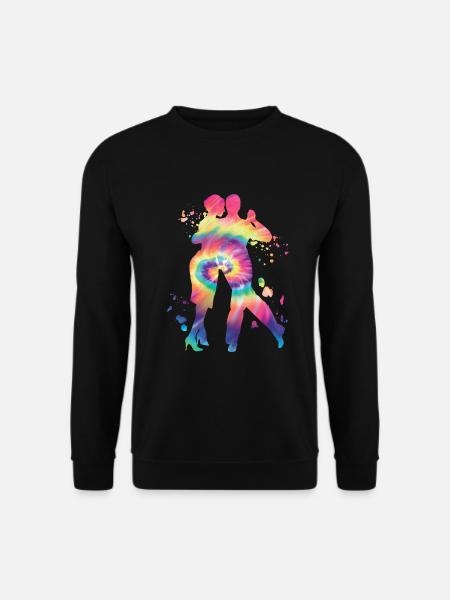Argentine Tango Dancing Milonga Vals - Unisex Sweatshirt - black