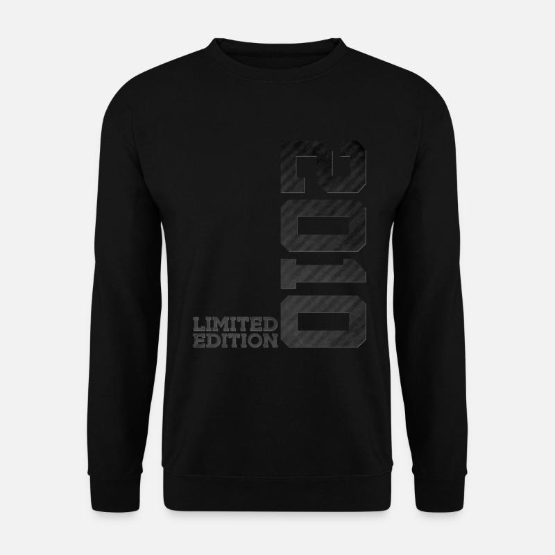 16. GEBURTSTAG LIMITED EDITION 2010 - Unisex Pullover - Schwarz