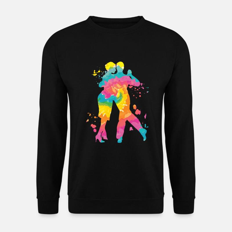 Argentine Tango Dancing Milonga Vals - Unisex Sweatshirt - black